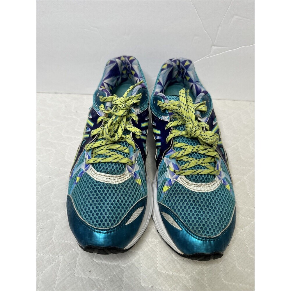ASICS Women's Gel-noosa Tri 10 T580N Deep Indigo Multi Sz 7.5